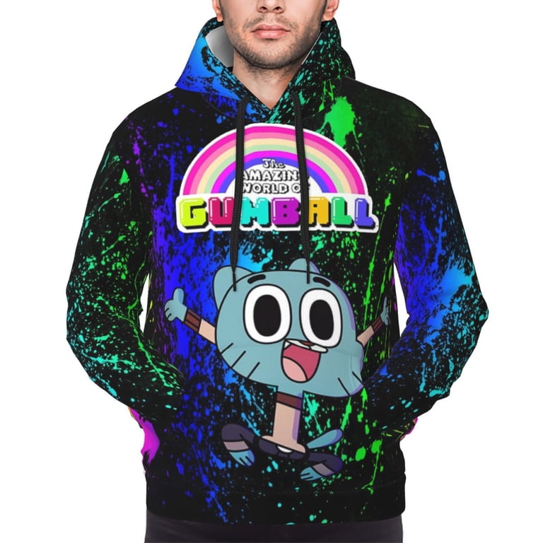 Unisex Amazing World of Gum-bal Pullover Hoodies 3D Print Novelty
