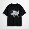 thumbnail image 1 of Unisex American Acid Patriotic Graphic T-Shirt, 1 of 7