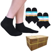 Unisex Angelina Low Cut Trainer Socks in Bulk30 Dozen/360 Socks Per Box