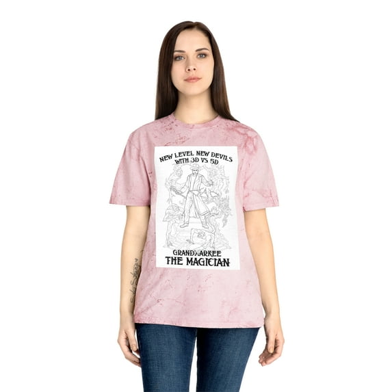 Unisex Angels Vs. Demons by Grandmarkee "The Magician" Sketch Art Tee