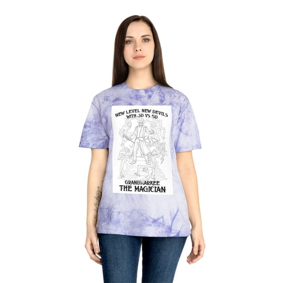 Unisex Angels Vs. Demons by Grandmarkee "The Magician" Sketch Art Tee