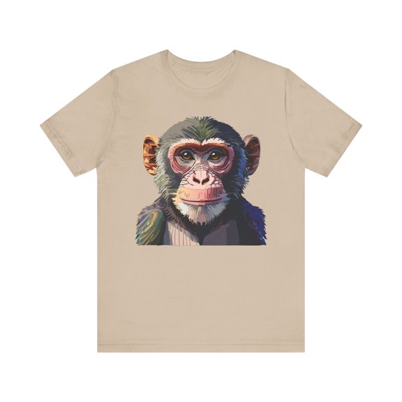 Unisex Animal Shirt, Tee Shirt with Animals, Art Design Tee Shirt, Wild Animals Shirt