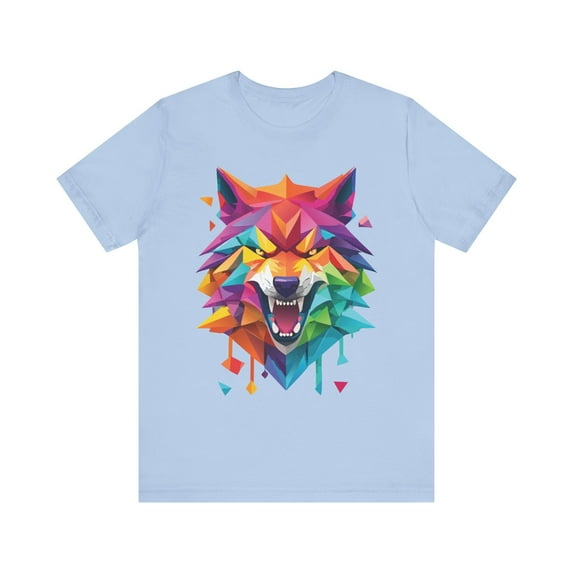 Unisex Animal Shirt, Tee Shirt with Animals, Art Design Tee Shirt, Wild Animals Shirt