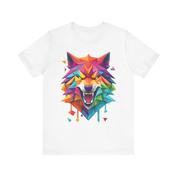 Unisex Animal Shirt, Tee Shirt with Animals, Art Design Tee Shirt, Wild Animals Shirt