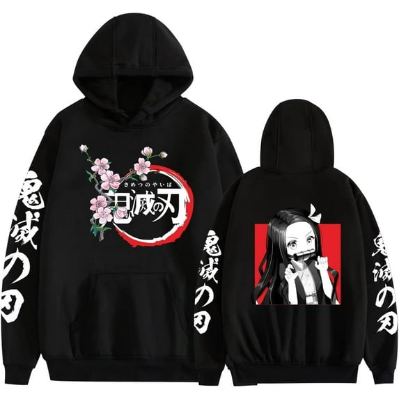 Unisex Anime Cosplay Rengoku Tanjiro Hoodie Nezuko 3D Printed Casual Fashion Hooded Sweatshirt Pullover