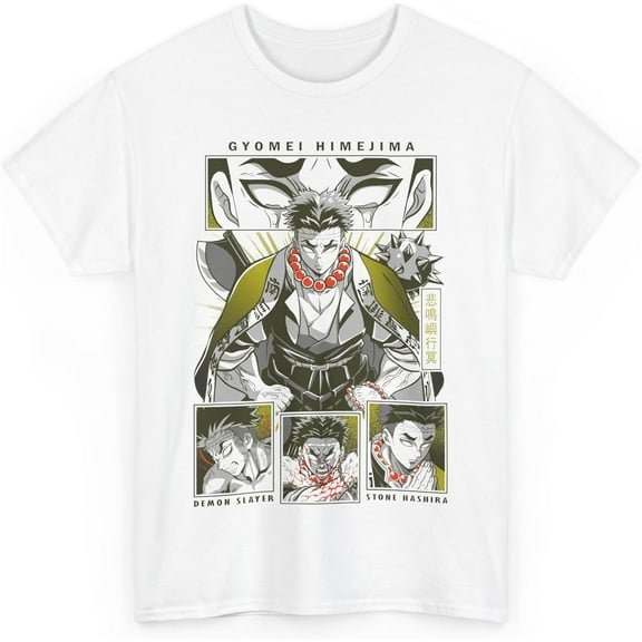Unisex Anime T-Shirt Gyomei Himejima Shirt
