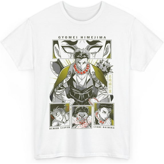 Unisex Anime T-Shirt Gyomei Himejima Shirt