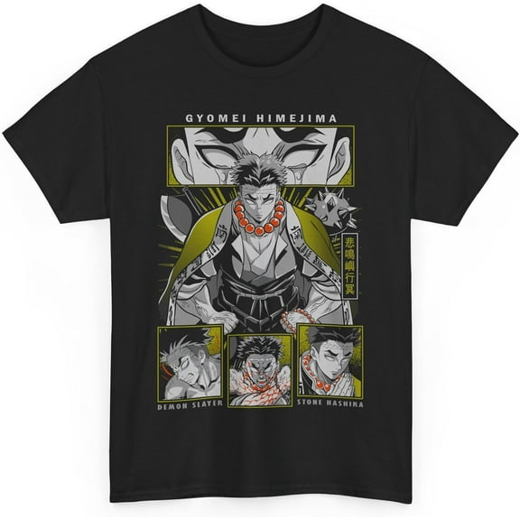 Unisex Anime T-Shirt Gyomei Himejima Shirt