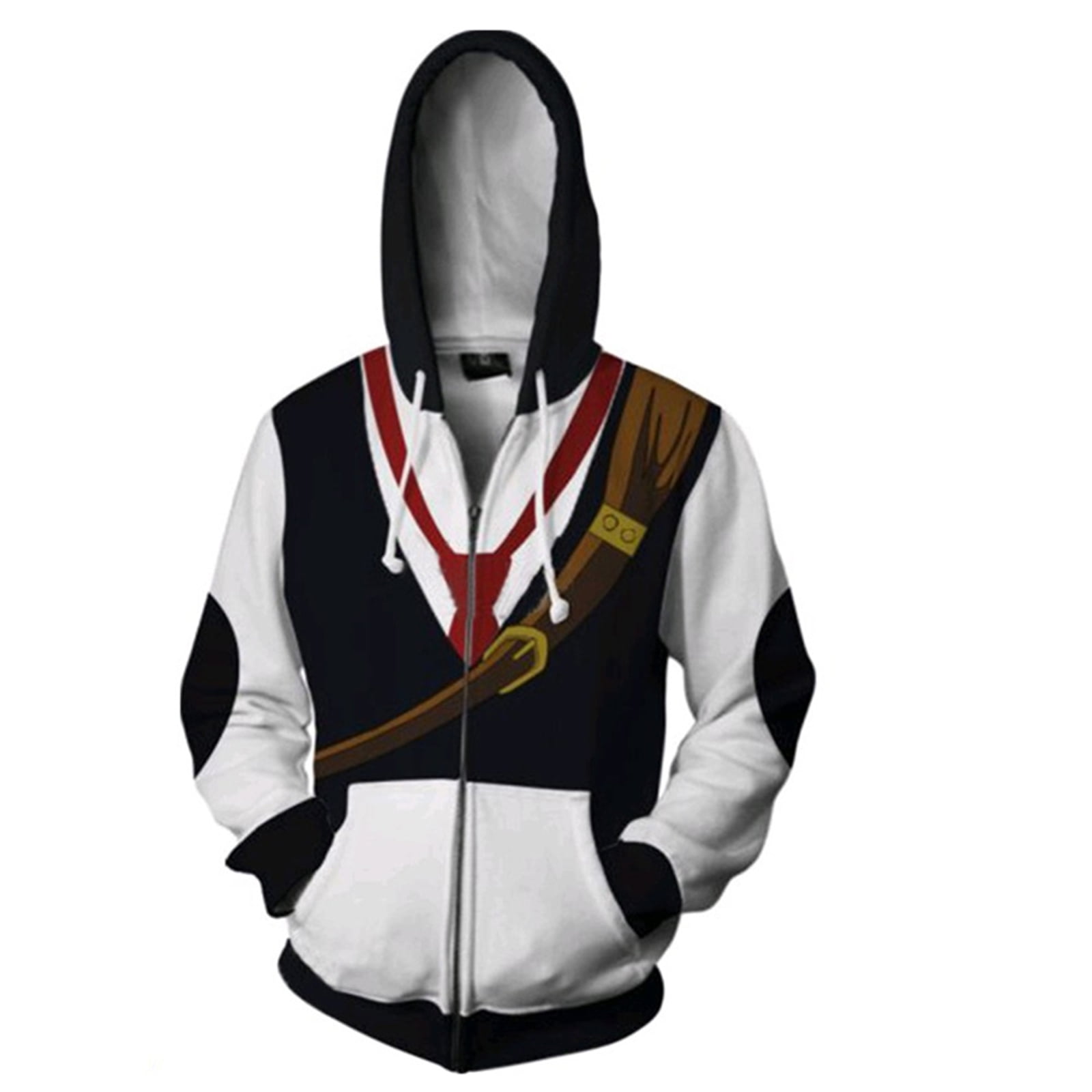 Unisex Anime Zip Sweatshirt The Seven Deadly Sins Long Sleeve Cosplay