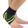 thumbnail image 1 of Unisex Ankle Support Brace Compression Breathable Sleeve Adjustable Wrap, 1 of 6