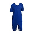 thumbnail image 1 of Unisex Anti-Strip Dignity Onesie-Inner Short-Leg Zipper for Men or Women, 1 of 8