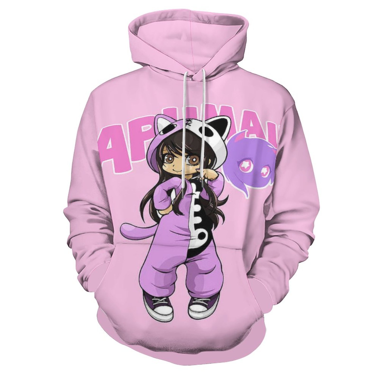 Unisex Aphmau Hoodies 3D Printed Pullover Hooded Sweatshirt with Pocket ...