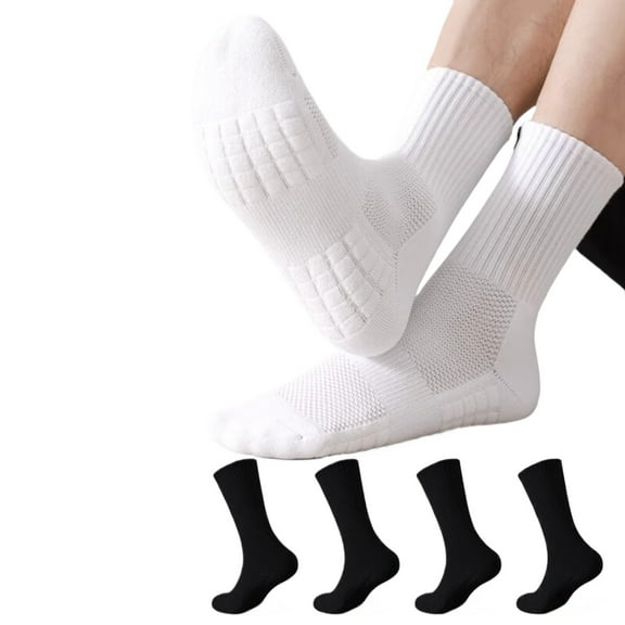 Unisex Athletic Running Socks for Spring Crew Socks Series 26