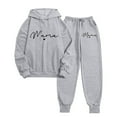 thumbnail image 1 of Unisex Athletic Sweatshirt And Long Pants Set Comfortable Casual Tracksuit For Men And Women, 1 of 2