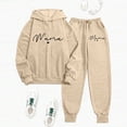 thumbnail image 1 of Unisex Athletic Sweatshirt And Long Pants Set Comfortable Casual Tracksuit For Men And Women Pant Suits for Women Dressy Elegant Womens Pantsuits Pant Suit with Long Jacket Winter Training Pants Women, 1 of 3