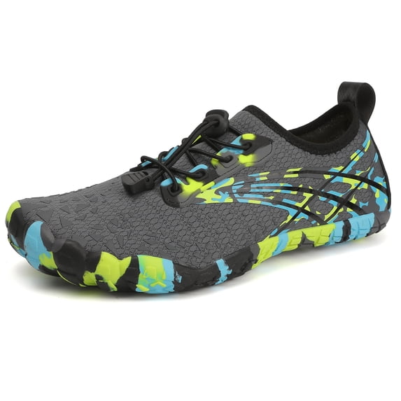 Unisex Athletic Water Shoes for Men Women – Quick-Dry Hiking Aqua Swim Beach Shoes with Drainage