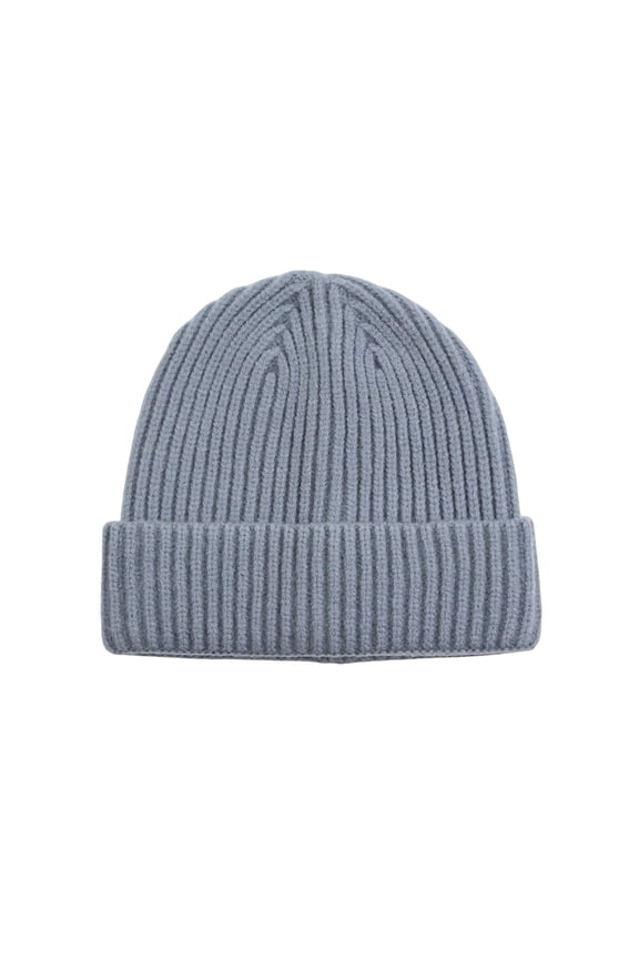 Unisex Autumn Winter Classic Retro Head-Hugging Hat - Blend Fine Knit, Solid Color Versatile, Warm Cold-Proof Woolen Cap for Adults,Size:One Size