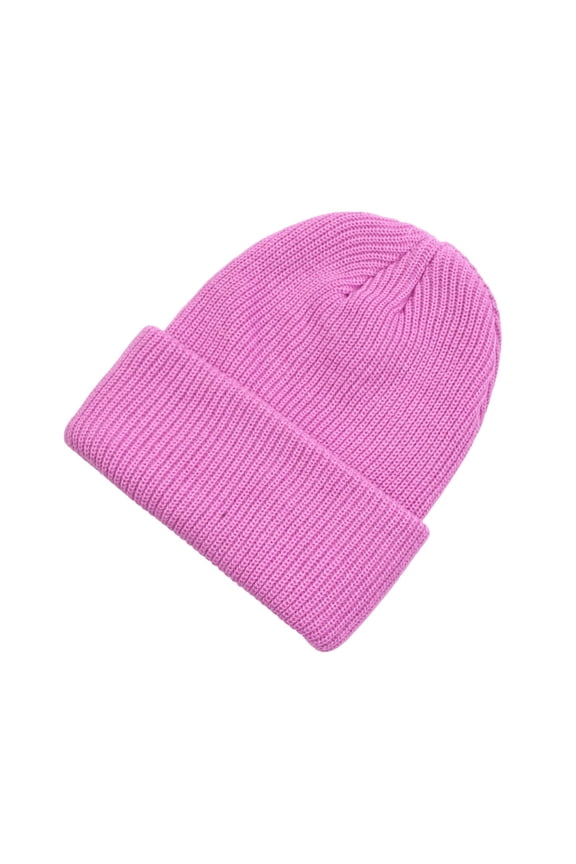 Unisex Autumn Winter Knitted Hat - Versatile Cold-Proof Warm Woolen Cap, Outdoor & Daily Commute Headwear,Size:One Size