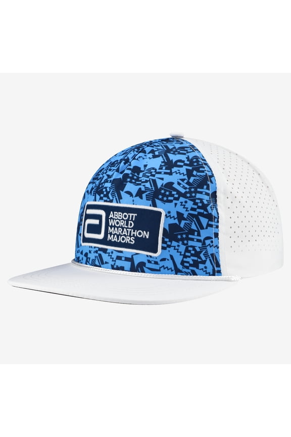 Unisex BOCO Gear White 2026-World Marathon Majors Lowdown Adjustable Trucker Hat