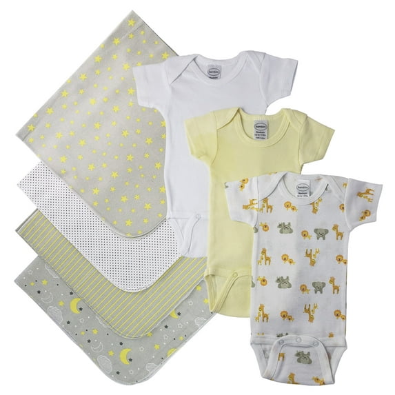 Unisex Baby 7 Pc Layette Sets