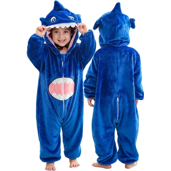 Unisex Baby Animal Onesie Hoodies Romper Flannel Soft jumpsuits Outfit For Girls Boys 0-4T