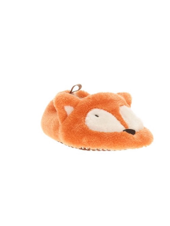 Unisex Baby Animals Prewalk Slippers - Cat Fox Bear (Fox, 3)