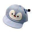 thumbnail image 1 of Unisex Baby Baseball Cap Penguin Cartoon Windproof Sun Protection Outdoor Play Newborn Infant Toddler Hat, 1 of 5