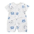thumbnail image 1 of Unisex Baby Bodysuit Long Sleeve Newborn Infant Outfit&nbsp; for 6-12 Months Baby Baby Cotton Button Climbing Suit, 1 of 4
