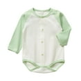 thumbnail image 1 of Unisex Baby Boy Girl Long Sleeve Romper Jumpsuit Newborn Fall Outfits Cute Onesie Bodysuit Infant Soft One Piece Pajamas Boy Girl Home Outfits, 1 of 3