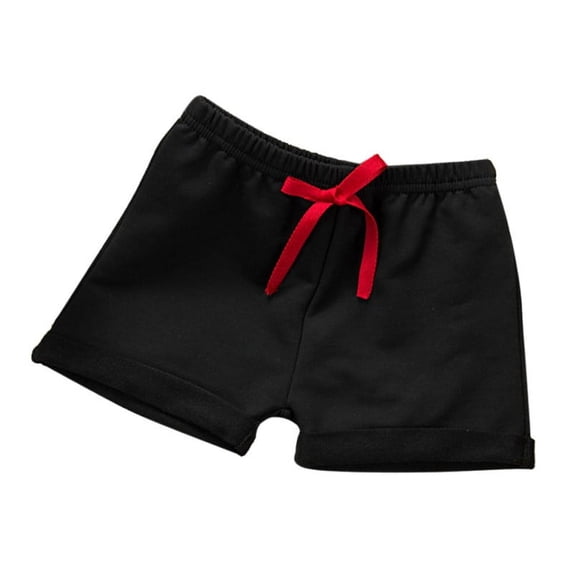 Unisex Baby Boys Girls Cotton Summer Drawstring Casual Sports Shorts