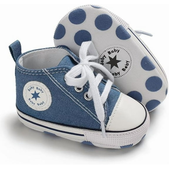 Unisex Baby Boys Girls High Top Sneaker First Walkers Shoes