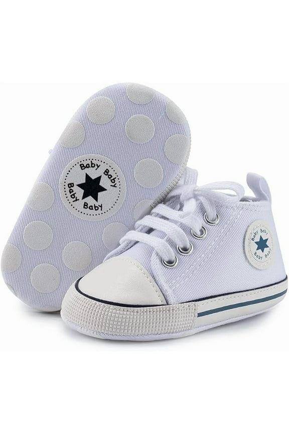 Unisex Baby Boys Girls High Top Sneaker First Walkers Shoes