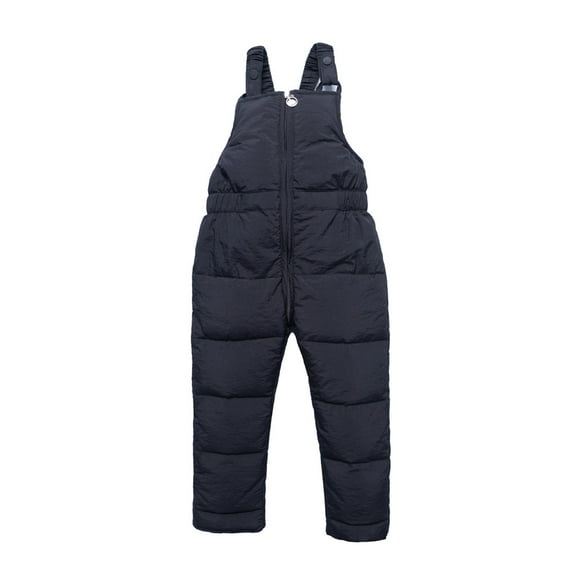 Unisex-Baby Chest High Sno𝐰 Bib Overalls Toddler Kids Ski Bib𝐬 Jumpsuit Quilted Winter Trousers Warm Sno𝐰 Pants for Boys Girls