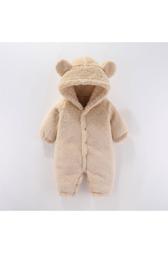 Unisex Baby Clothes Winter Coats Cute Newborn Infant Jumpsuit Snowsuit Bodysuits Registry for Baby Essentials Stuff