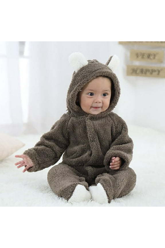 Unisex Baby Clothes Winter Coats Cute Newborn Infant Jumpsuit Snowsuit Bodysuits Registry for Baby Essentials Stuff