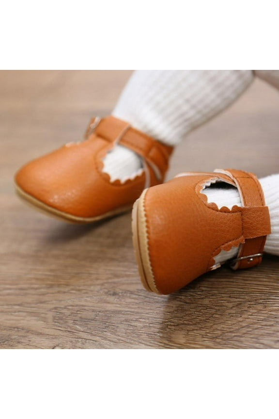 Unisex Baby Crib Shoes Baby Boy Girl Walking Shoes Newborn Infant Mini Kids Moccasins Sneakers Soft Sole Non-Slip First Walker for Kids 0-18 Month