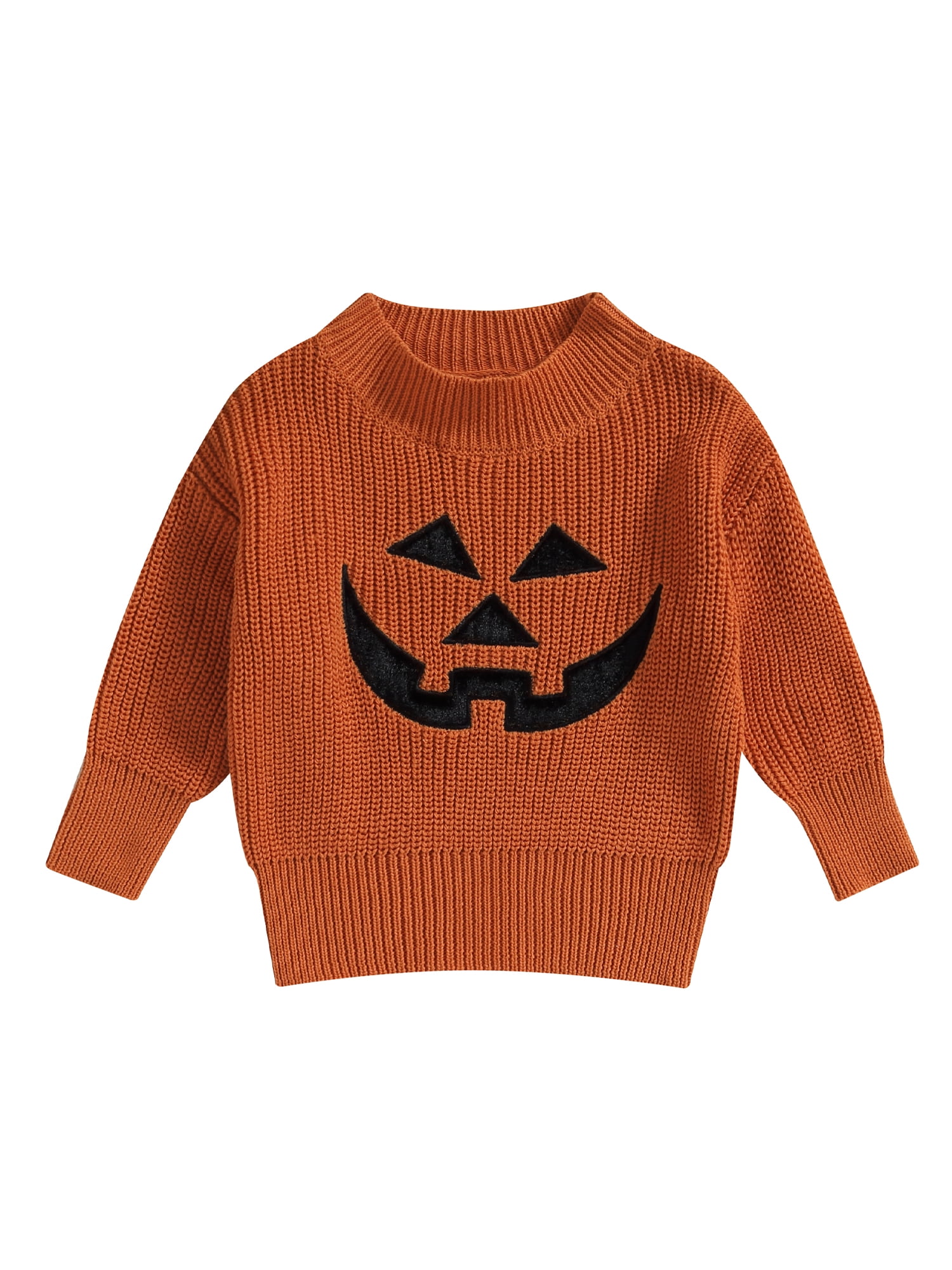 Unisex Baby Halloween Sweater Pumpkin Skull Print Casual Long Sleeve  Knitted Pullovers Toddler Warm Tops - Walmart.com