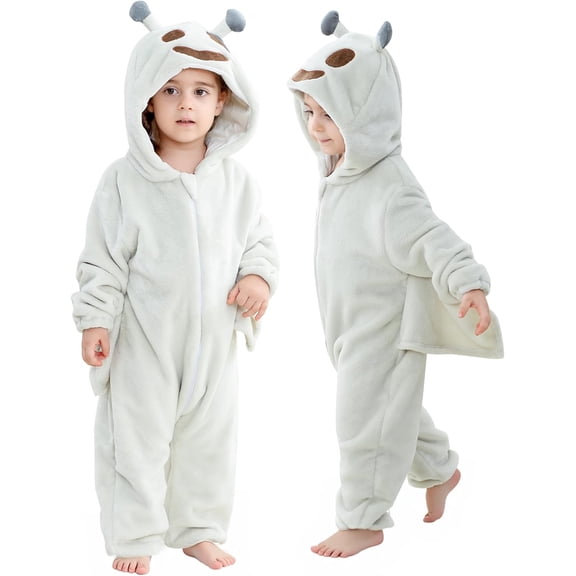 Unisex Baby Hooded Romper Infant Toddler Animal Halloween Party Outfit Jumpsuit 0-4 Years