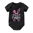 thumbnail image 1 of Unisex Baby Romper Easter Letters Print Short Sleeve Jumpsuit Bodysuit Clothes Soft BK2 3 Months-6 Months, 1 of 2