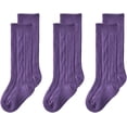thumbnail image 1 of Unisex-Baby Seamless Ribbed/Cable Knit Knee High Socks (Pack of 3/6), 1 of 1