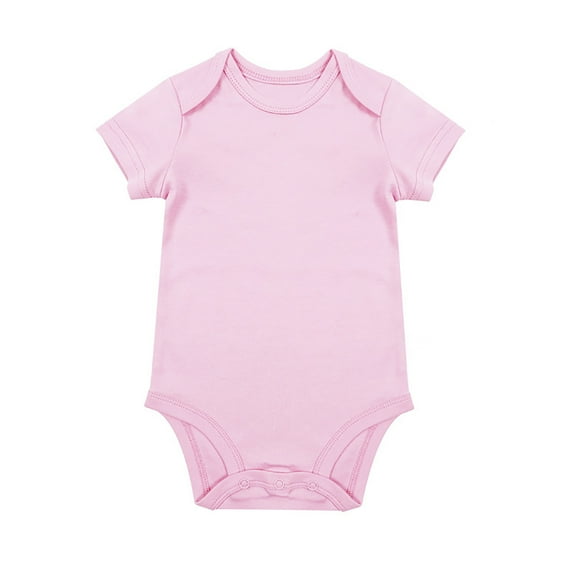 Unisex Baby Solid Baby Bodysuit Romper Blank For 0 24 Months Boys Girls