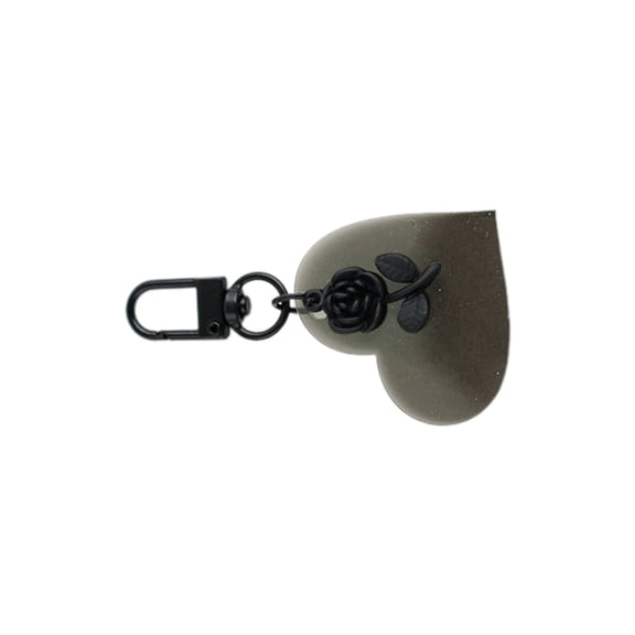Unisex Bag Pendant Rose Keychain Fashion Statement Key Charm Stylish Key Pendant Unique Key Ornament for Key Bag