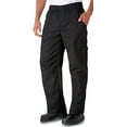 thumbnail image 1 of Unisex Baggy Style Men Women Black Color Chef Cook Pants Trouser with Draw String for Food Service, Bakers and Culinary Professional Size S, 1 of 1