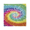 thumbnail image 1 of Unisex Bandana, Rainbow Rainbow Tie Dye Effect, Multicolor, 3 Pack, by Ambesonne, 1 of 3