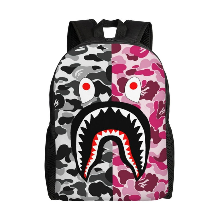 バッグ Camo Shark Day Backpack BAPE Color Camo Shark Day Backpack Navy – Upper Level 916