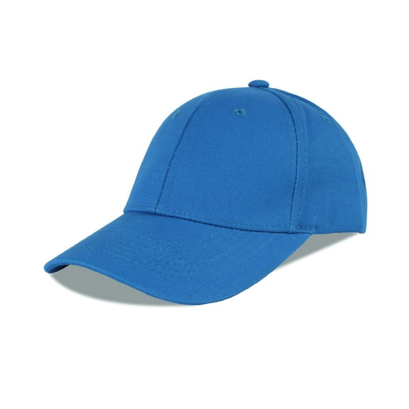 Unisex Baseball Cap 100% Cotton Fits Men Women Washed Denim Adjustable Dad Hat(Denim Blue)