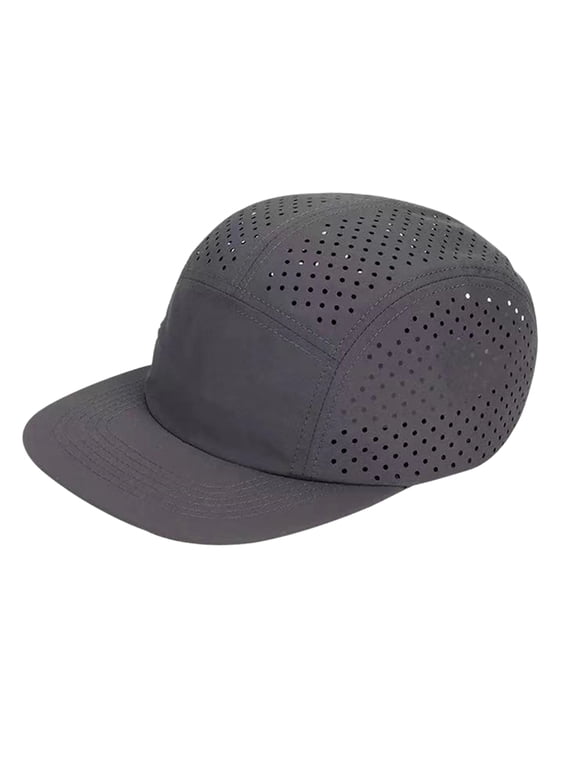 Unisex Baseball Cap Quick Dry Mesh Breathable Lightweight Sport Hat for Running Hiking Cycling Outdoor Athletic Performance Cap 1 Pc Dark Gray