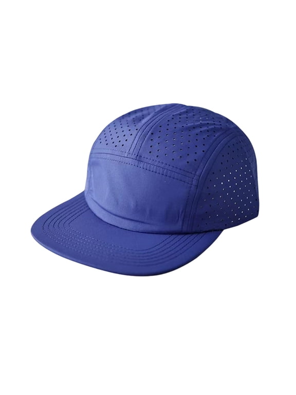 Unisex Baseball Cap Quick Dry Mesh Breathable Lightweight Sport Hat for Running Hiking Cycling Outdoor Athletic Performance Cap 1 Pc Royal Blue