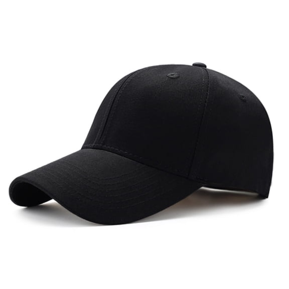 Unisex Baseball Cap with Adjustable Closure Structured Hat for Women Men