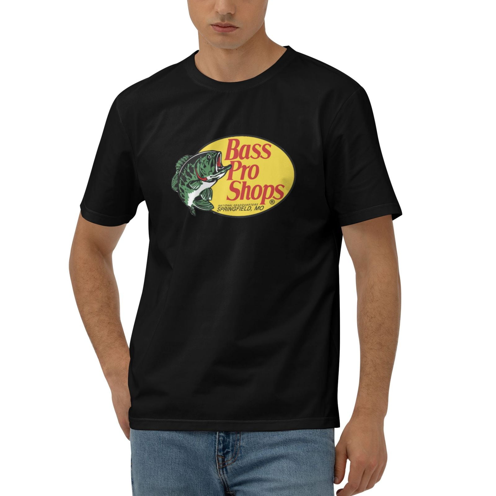Unisex Bass Pro Shops Logo Official Printed T-Shirts